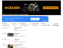 Tablet Screenshot of mcbasen.dk